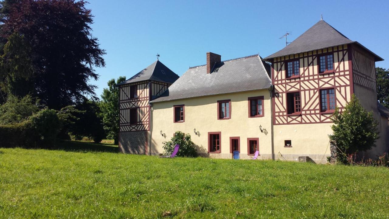 Saint-Samson-de-Bonfossé Le Manoir Des Arts B&B 외부 사진