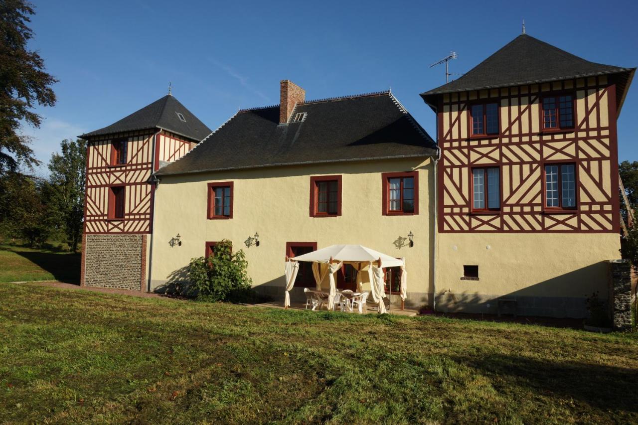 Saint-Samson-de-Bonfossé Le Manoir Des Arts B&B 외부 사진